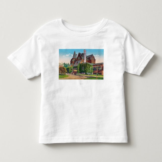 Exterior View of Claremont Country Club Toddler T-shirt (Front)