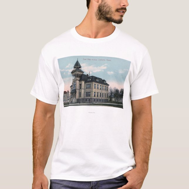 Exterior View of East Side School Bldg T-Shirt (Front)