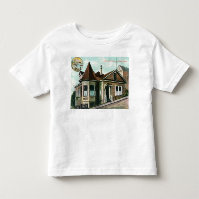 Exterior View of Executive MansionSitka, AK Toddler T-shirt (Front)