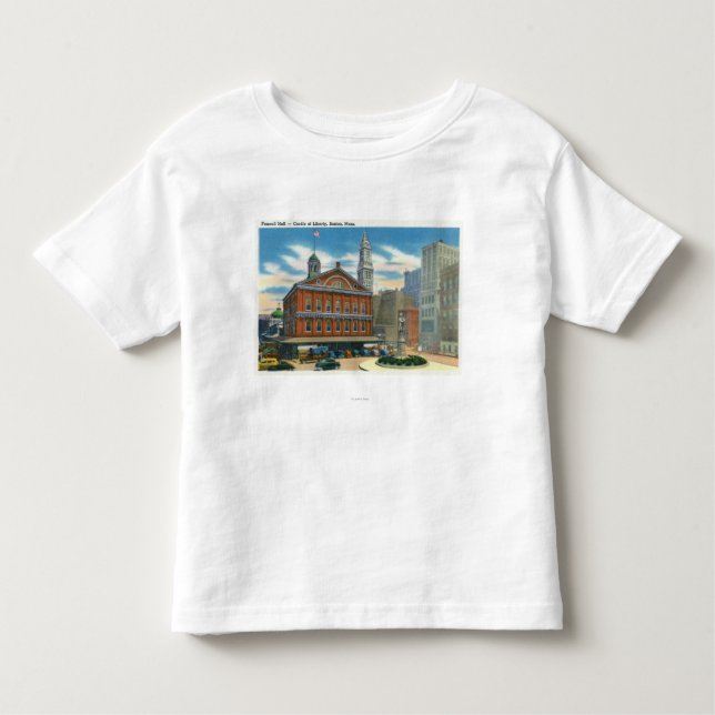 Exterior View of Faneuil Hall # 2 Toddler T-shirt (Front)