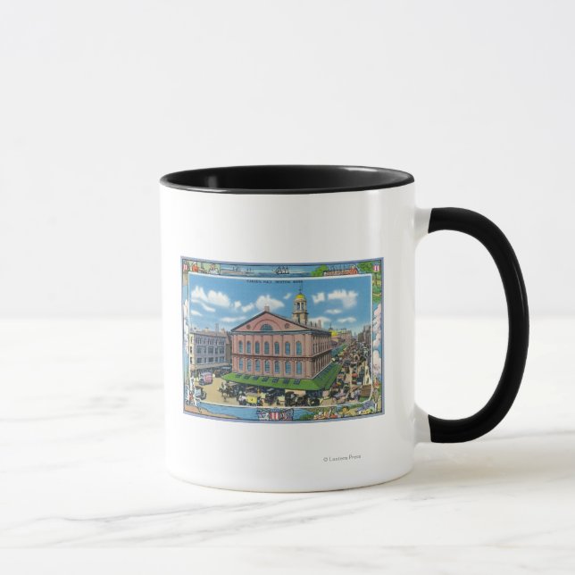 Exterior View of Faneuil Hall # 3 Mug (Right)