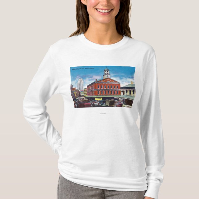 Exterior View of Faneuil Hall T-Shirt (Front)