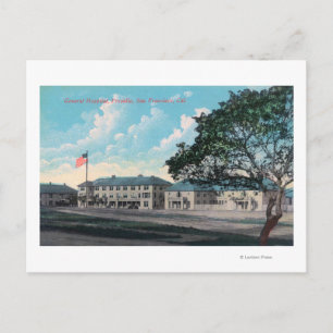Exterior View of General Hospital, Presidio Postcard