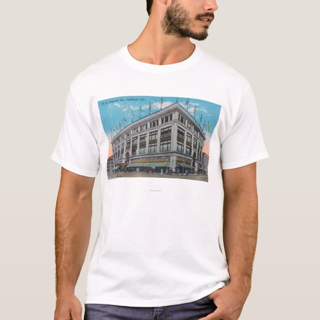 Exterior View of H. C. Capwell Co. Bldg T-Shirt (Front)