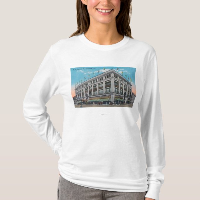 Exterior View of H. C. Capwell Co. Bldg T-Shirt (Front)