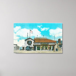 Exterior View of Hageman's Marine Grotto Canvas Print