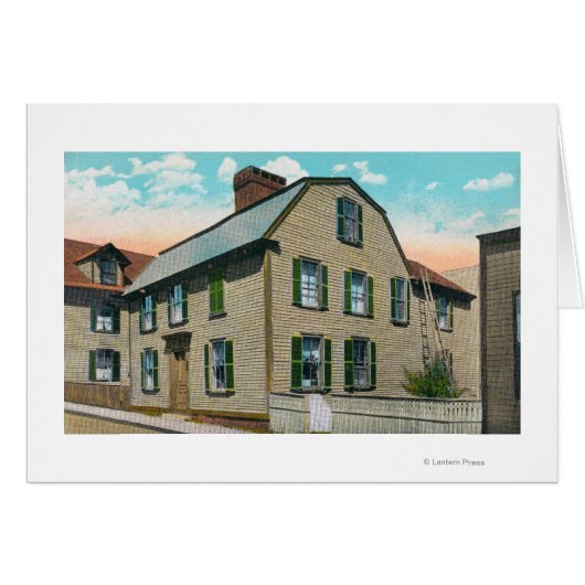 Exterior View of Hawthorne's Birthplace (Front Horizontal)