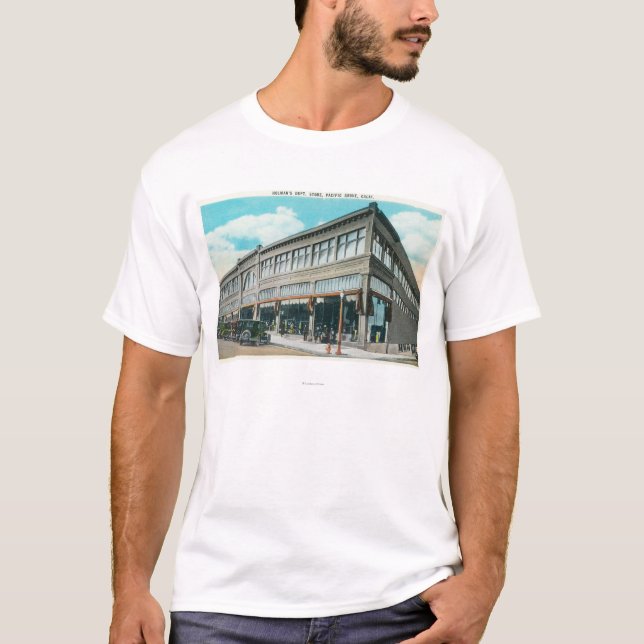 Exterior View of Holman's Department Store T-Shirt (Front)