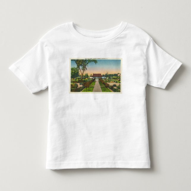 Exterior View of Hoopes Gardens Club House Toddler T-shirt (Front)
