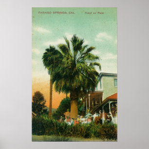 Exterior View of Hotel au Palm Poster
