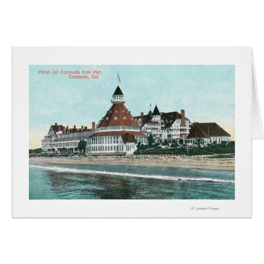 Exterior View of Hotel del Coronado from Pier (Front Horizontal)