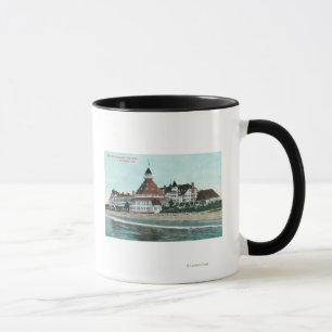 Exterior View of Hotel del Coronado from Pier Mug