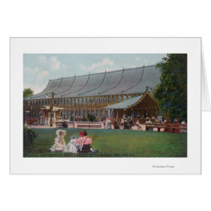 Exterior View of Idora Park Skating Rink Cards