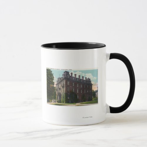 Exterior View of Judd Hall Wesleyan University Mug