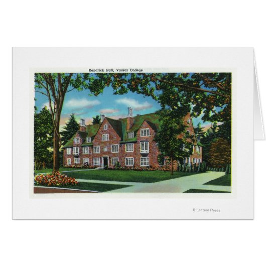 Exterior View of Kendrick Hall, Vassar College (Front Horizontal)