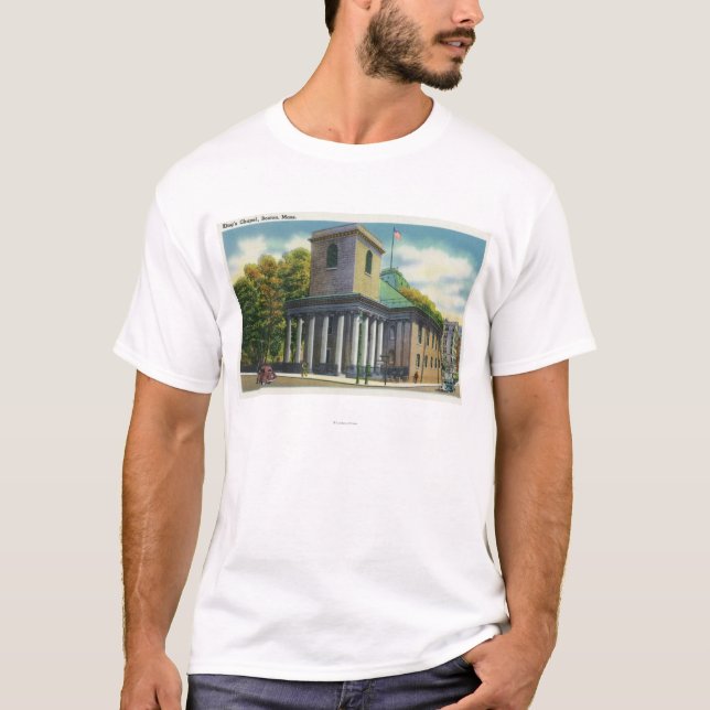 Exterior View of King's Chapel # 2 T-Shirt (Front)