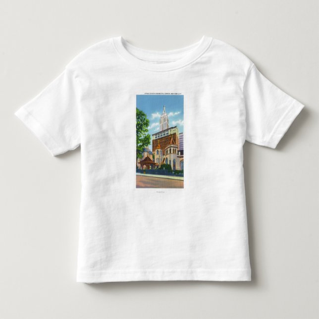 Exterior View of Little Church Around the Toddler T-shirt (Front)