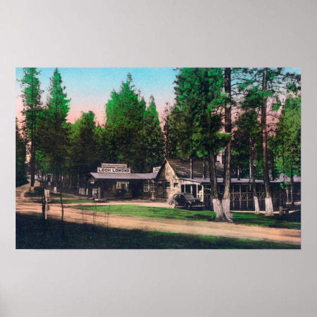 Exterior View of Loch Lomond Resort Poster (Front)
