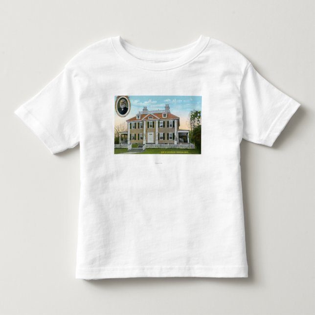 Exterior View of Longfellow's Home # 2 Toddler T-shirt (Front)