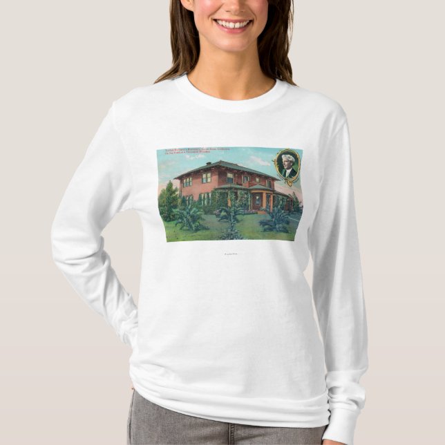 Exterior View of Luther Burbank's Residence T-Shirt (Front)