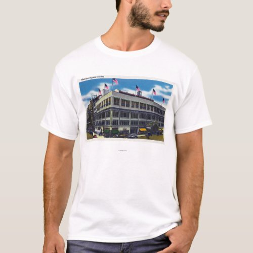 Exterior View of Madison Square Garden T_Shirt