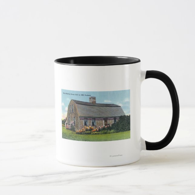 Exterior View of Myles Standish House Mug (Right)