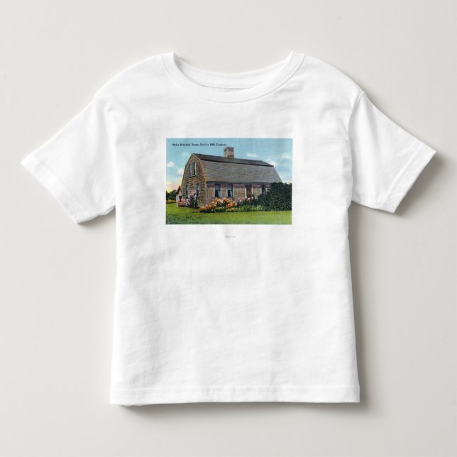 Exterior View of Myles Standish House Toddler T-shirt (Front)