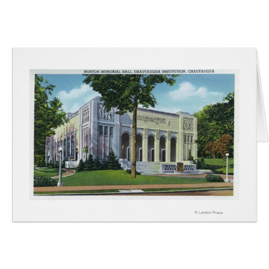 Exterior View of Norton Memorial Hall (Front Horizontal)