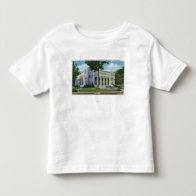 Exterior View of Norton Memorial Hall Toddler T-shirt (Front)