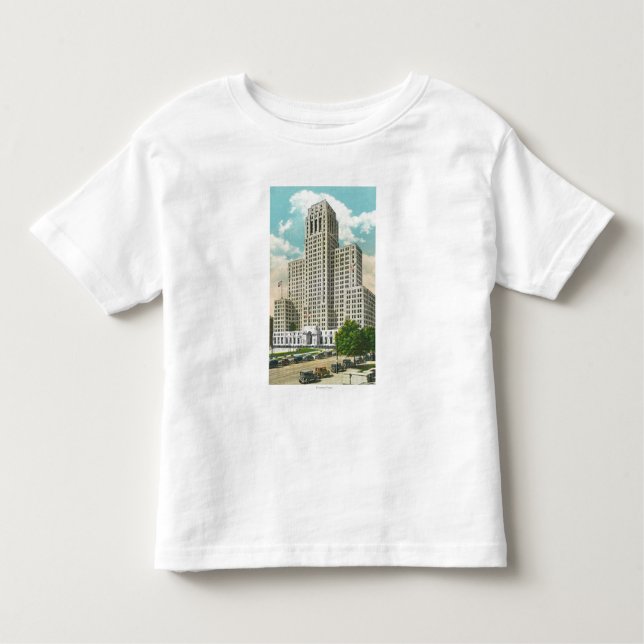 Exterior View of NY State Office Bldg Toddler T-shirt (Front)