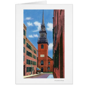Exterior View of Old North Church Cards