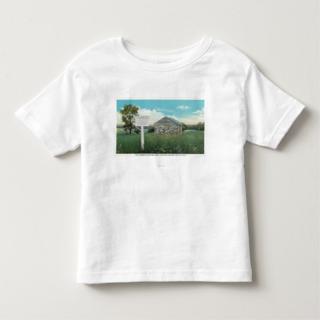 Exterior View of Old Powder Magazine Toddler T-shirt (Front)