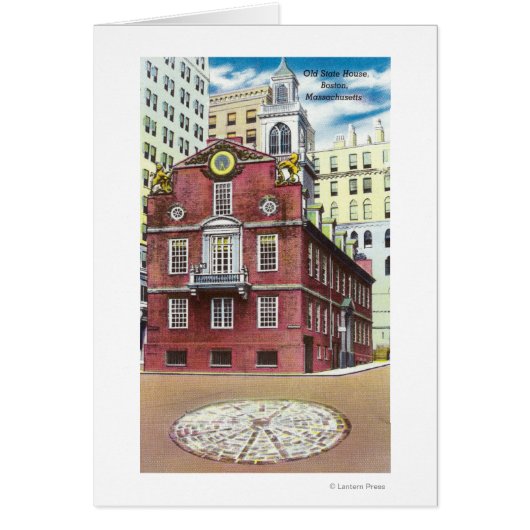 Exterior View of Old State House Cards (Front)