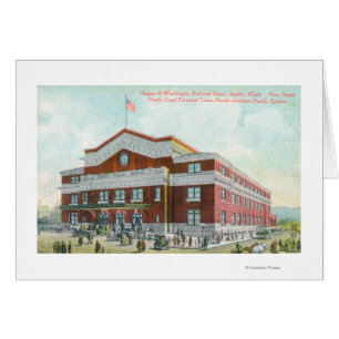 Exterior View of OR-WA Railroad Depot