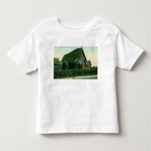 Exterior View of Presbyterian Church Toddler T_shirt