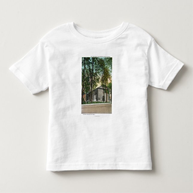 Exterior View of Protestant Dutch Church Toddler T-shirt (Front)