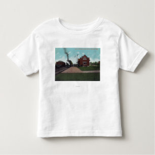 Exterior View of Rock Island Passenger Station Toddler T-shirt