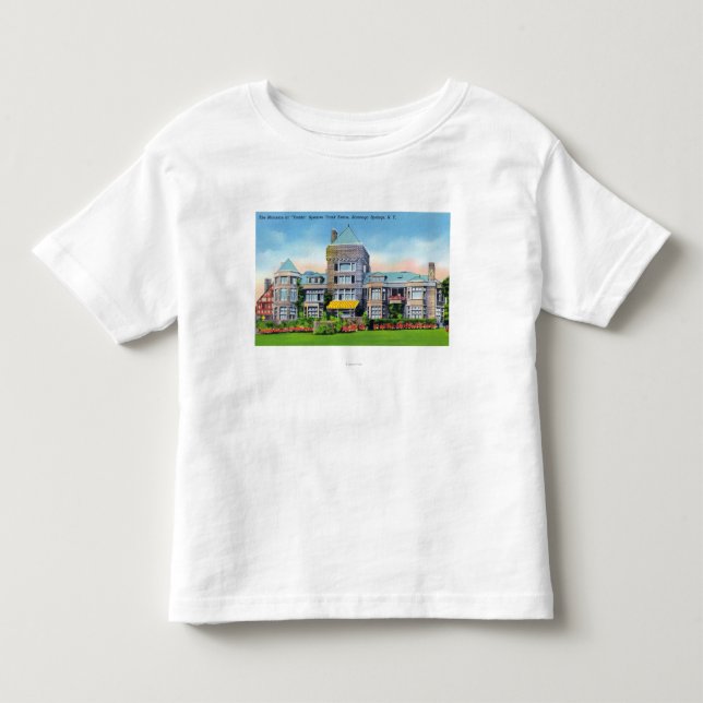 Exterior View of S. Track Estate Mansion at Toddler T-shirt (Front)