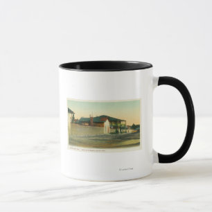 Exterior View of Sherman & Halleck Quarters Mug