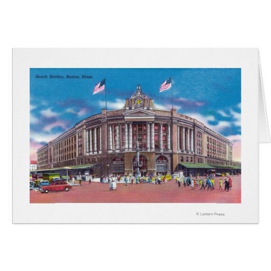 Exterior View of South Station Cards (Front Horizontal)