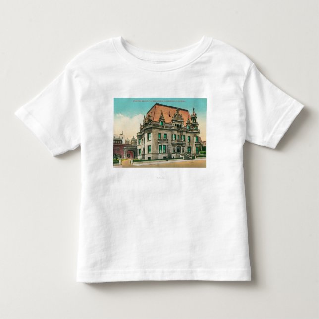 Exterior View of Spreckels Mansion, Van Ness Toddler T-shirt (Front)