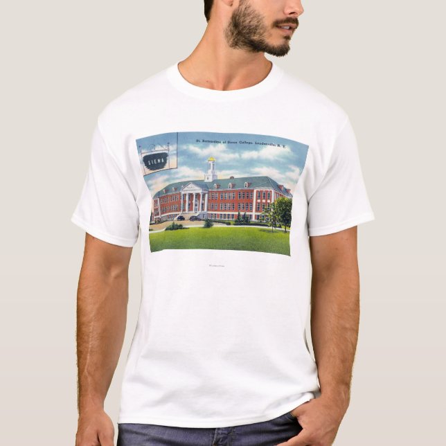 Exterior View of St. Bernardine of Siena T-Shirt (Front)