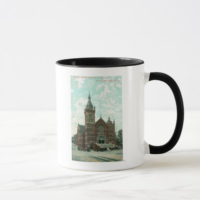 Exterior View of St. Mary's Cathedral Mug (Right)