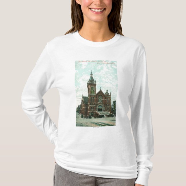 Exterior View of St. Mary's Cathedral T-Shirt (Front)
