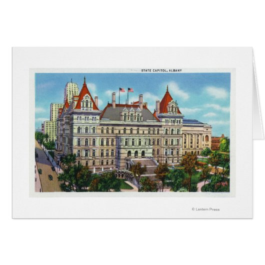 Exterior View of State Capitol (Front Horizontal)