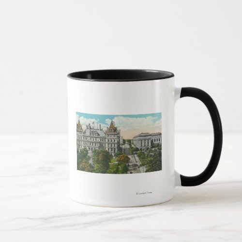 Exterior View of State Capitol  Educational Mug