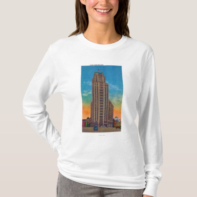 Exterior View of State Tower Building T-Shirt (Front)