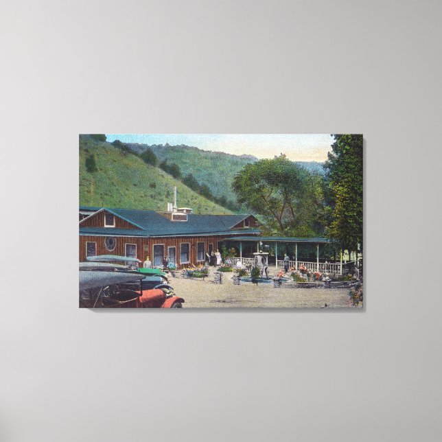 Exterior View of Sutparich Resort Main Bldg Canvas Print (Front)