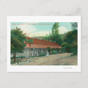 Exterior View of the Annex and the Hotel Grounds Postcard