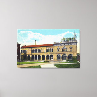 Exterior View of the Art Museum 2 Canvas Print